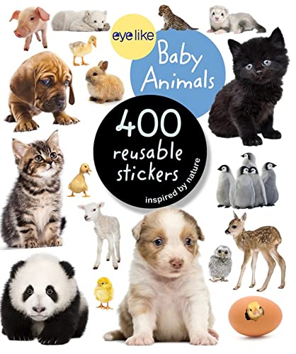 Book Cover Eyelike Stickers: Baby Animals