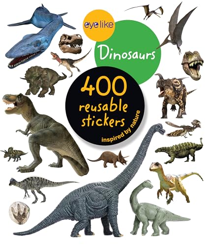 Book Cover Eyelike Stickers: Dinosaurs