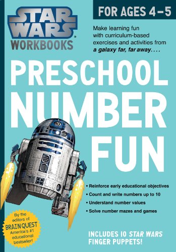 Book Cover Star Wars Workbook: Preschool Number Fun (Star Wars Workbooks)