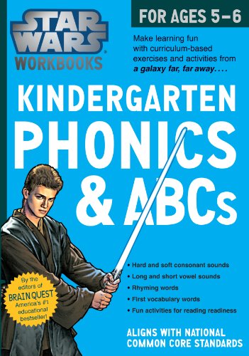 Book Cover Star Wars Workbook: Kindergarten Phonics and ABCs (Star Wars Workbooks)