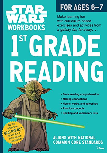 Book Cover Star Wars Workbook: 1st Grade Reading (Star Wars Workbooks)