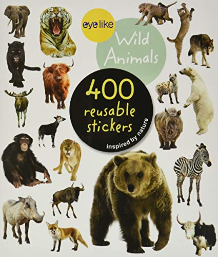 Book Cover Eyelike Stickers: Wild Animals
