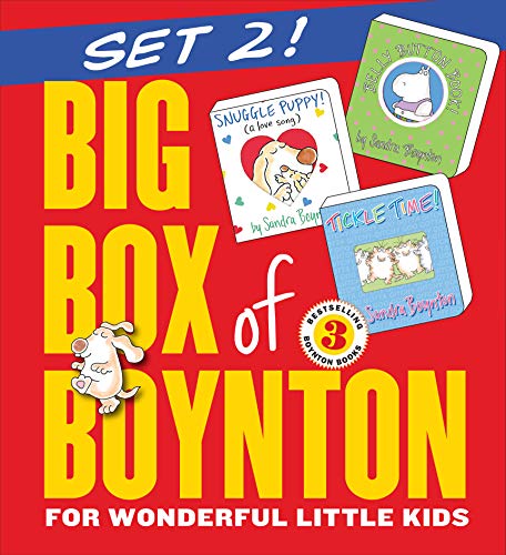 Book Cover Big Box of Boynton Set 2!: Snuggle Puppy! Belly Button Book! Tickle Time!