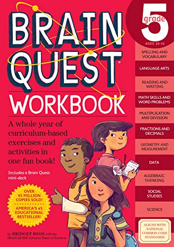 Book Cover Brain Quest Workbook: Grade 5