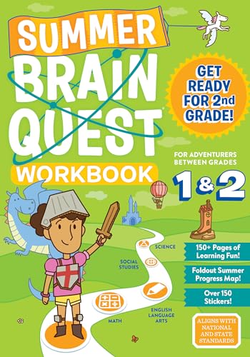 Book Cover Summer Brain Quest: Between Grades 1 & 2