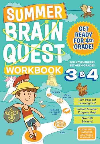 Book Cover Summer Brain Quest: Between Grades 3 & 4