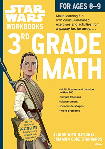 Book Cover Star Wars Workbook: 3rd Grade Math (Star Wars Workbooks)
