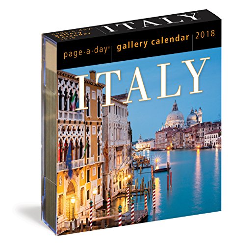 Book Cover Italy Page-A-Day Gallery Calendar 2018