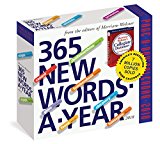 365 New Words-A-Year Page-A-Day Calendar 2018
