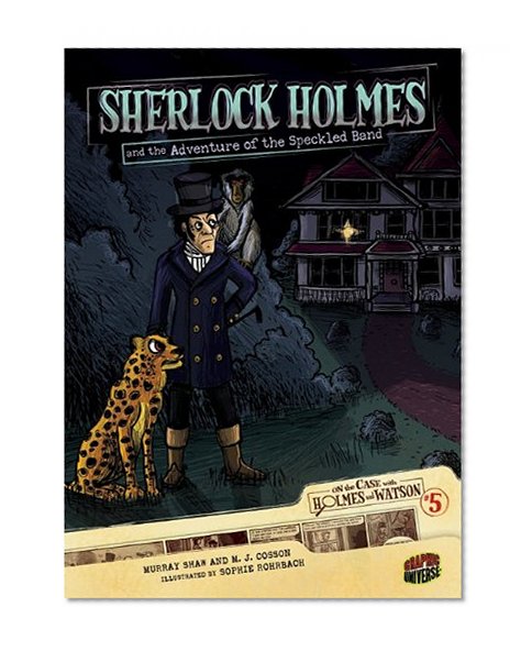 Book Cover Sherlock Holmes and the Adventure of the Speckled Band (On the Case With Holmes and Watson)