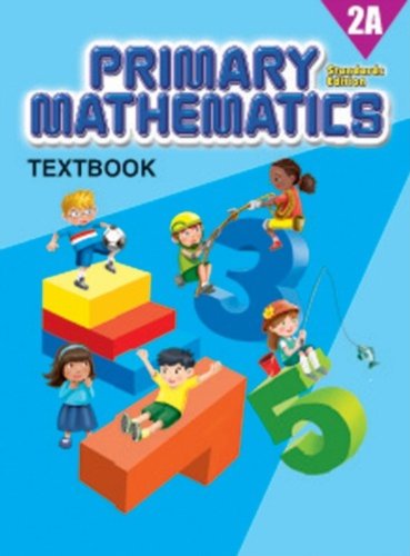 Book Cover Primary Mathematics 2A Textbook, Standard Edition