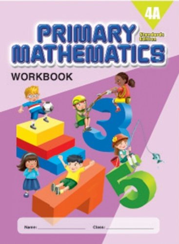 Book Cover Primary Mathematics 4A Workbook