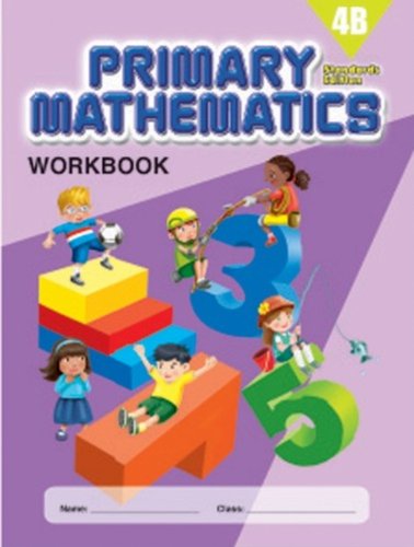 Book Cover Primary Mathematics 4B Workbook (Standards Edition)