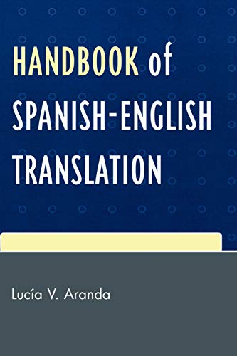 Book Cover Handbook of Spanish-English Translation