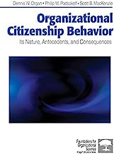 Book Cover Organizational Citizenship Behavior: Its Nature, Antecedents, and Consequences (Foundations for Organizational Science)