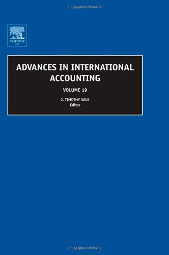 Advances in International Accounting, Volume 19