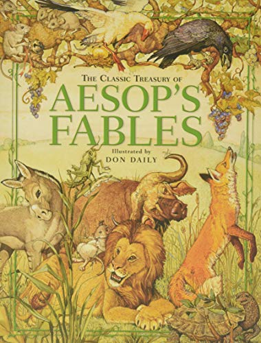 Book Cover The Classic Treasury of Aesop's Fables