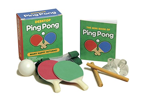 Book Cover Desktop Ping Pong (Miniature Editions)