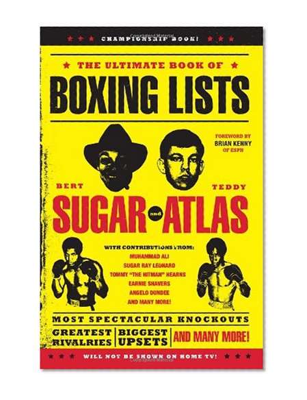 Book Cover The Ultimate Book of Boxing Lists