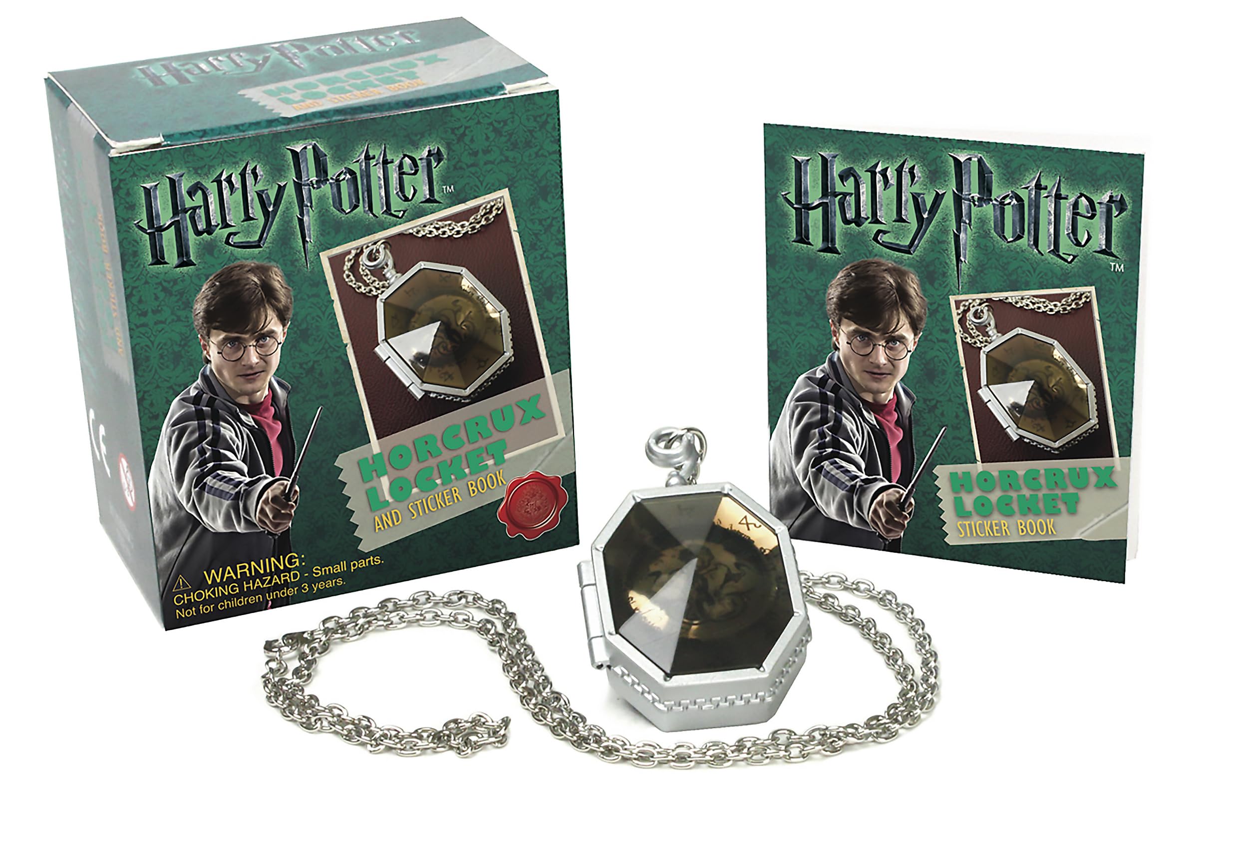Book Cover Harry Potter Locket Horcrux Kit and Sticker Book (Mega Mini Kits)