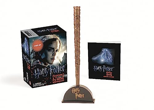 Book Cover Harry Potter Hermione's Wand with Sticker Kit: Lights Up! (RP Minis)