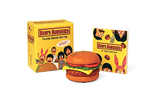 Book Cover Bob's Burgers Talking Burger Button (RP Minis)