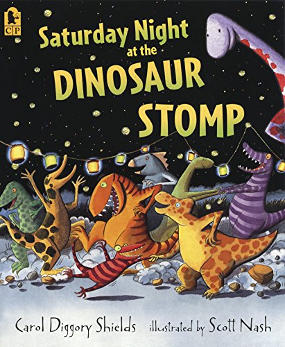 Book Cover Saturday Night at the Dinosaur Stomp
