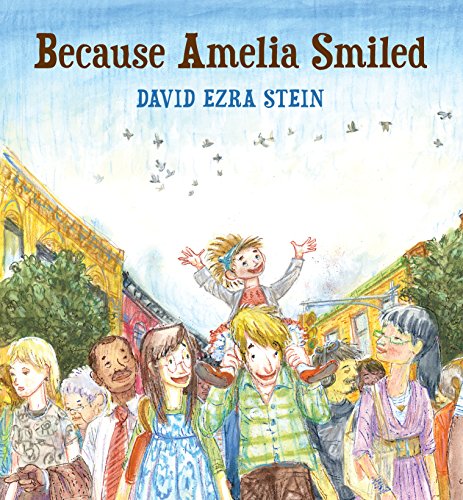 Book Cover Because Amelia Smiled