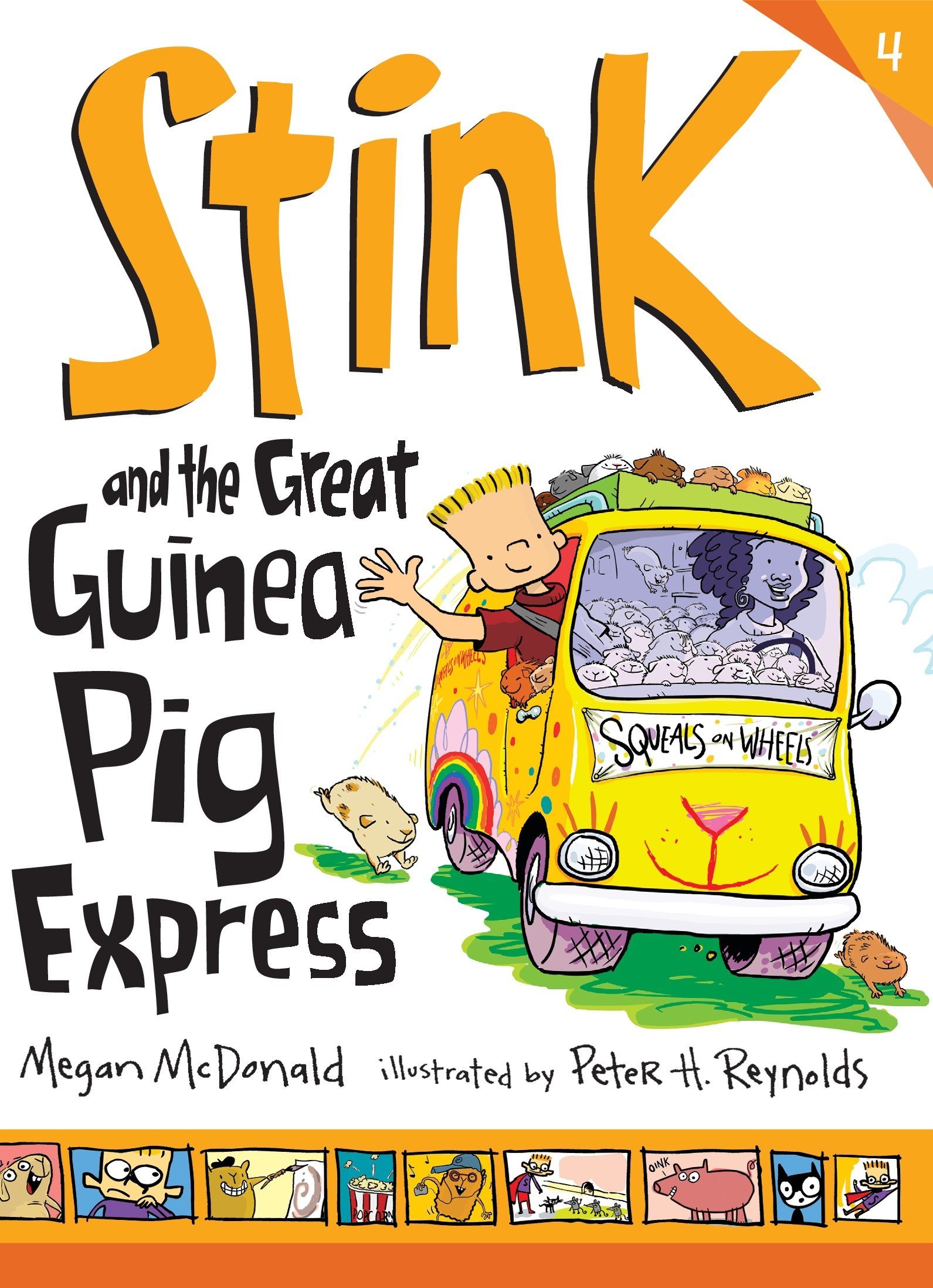 Book Cover Stink and the Great Guinea Pig Express