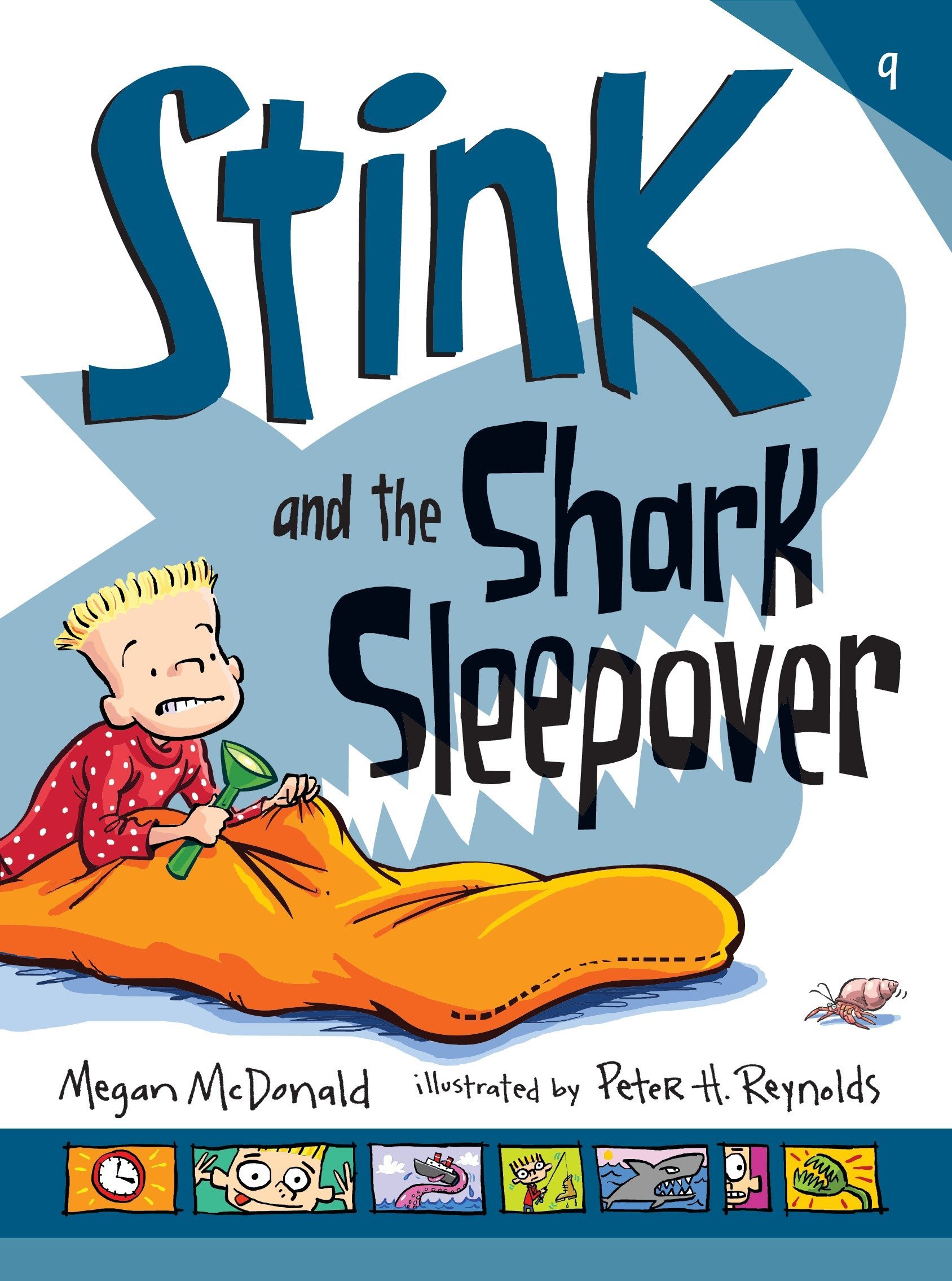 Book Cover Stink and the Shark Sleepover