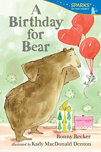 Book Cover A Birthday for Bear: Candlewick Sparks