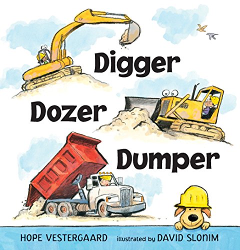 Book Cover Digger, Dozer, Dumper