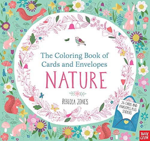 Book Cover The Coloring Book of Cards and Envelopes: Nature