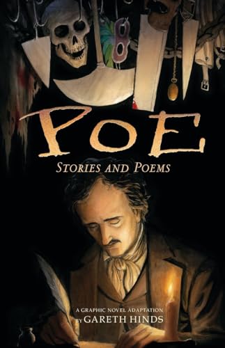 Book Cover Poe: Stories and Poems: A Graphic Novel Adaptation by Gareth Hinds
