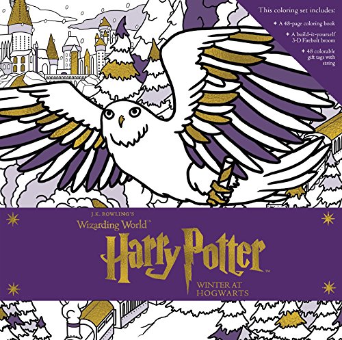 Book Cover Harry Potter: Winter at Hogwarts: A Magical Coloring Set