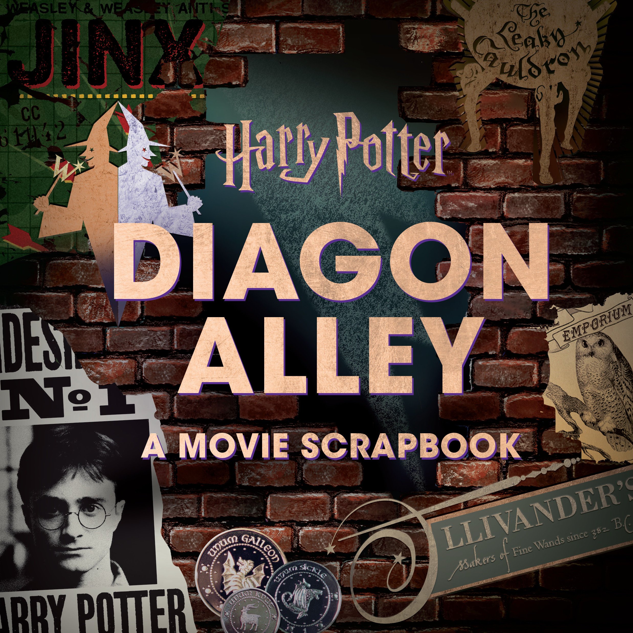 Book Cover Harry Potter: Diagon Alley: A Movie Scrapbook