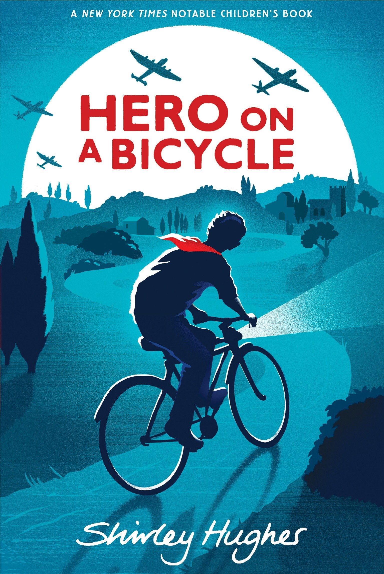 Book Cover Hero on a Bicycle