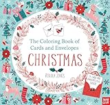 The Coloring Book of Cards and Envelopes: Christmas