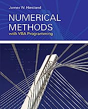Book Cover Numerical Methods with VBA Programming