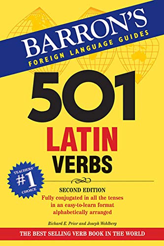 Book Cover 501 Latin Verbs (501 Verb Series)