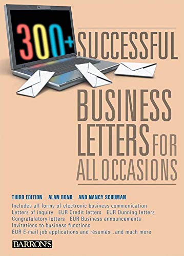 Book Cover 300+ Successful Business Letters for All Occasions