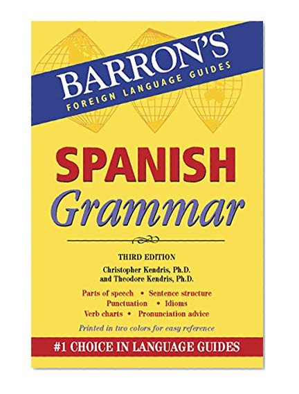 Book Cover Spanish Grammar (Barron's Grammar Series)