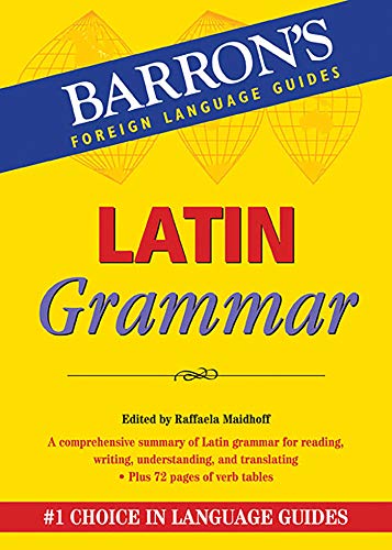 Book Cover Latin Grammar (Barron's Grammar)
