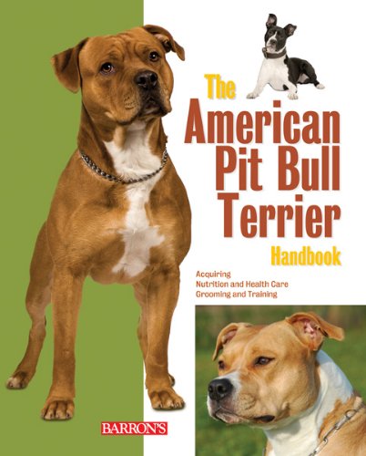 Book Cover The American Pit Bull Terrier Handbook (Barron's Pet Handbooks)