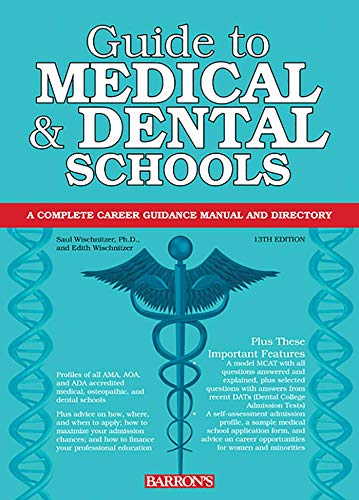 Book Cover Guide to Medical and Dental Schools (Barron's Test Prep)