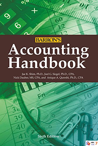 Book Cover Accounting Handbook (Barron's Accounting Handbook)