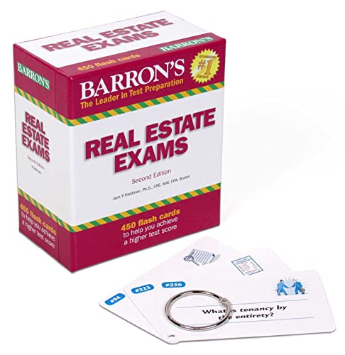 Book Cover Real Estate Exam Flash Cards