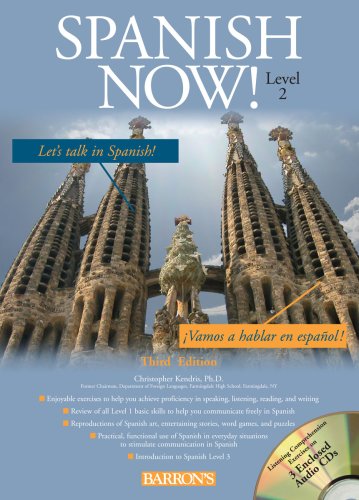Book Cover Spanish Now! Level 2 with Audio CDs, 3rd Edition