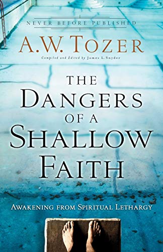 Book Cover The Dangers of a Shallow Faith: Awakening from Spiritual Lethargy