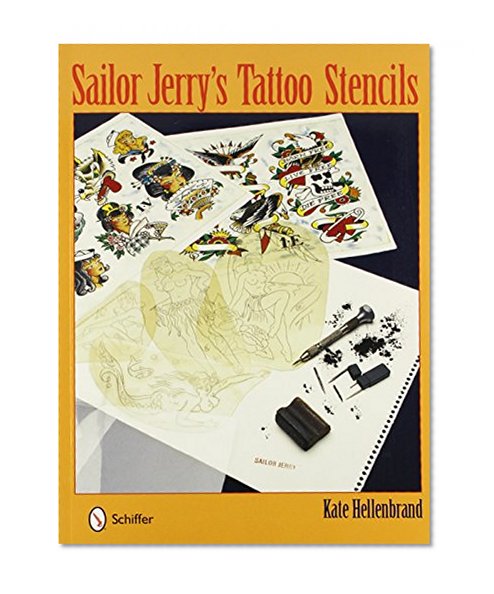 Book Cover Sailor Jerry's Tattoo Stencils